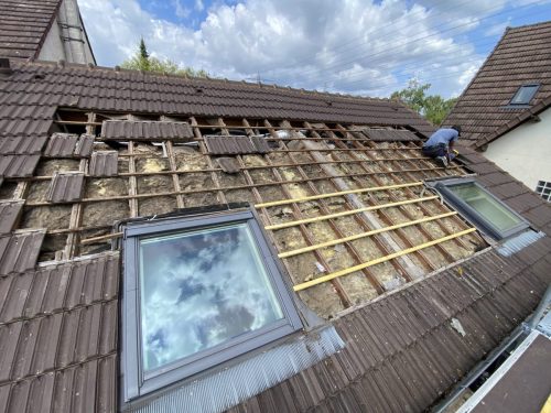 Installation de nouveaux liteaux